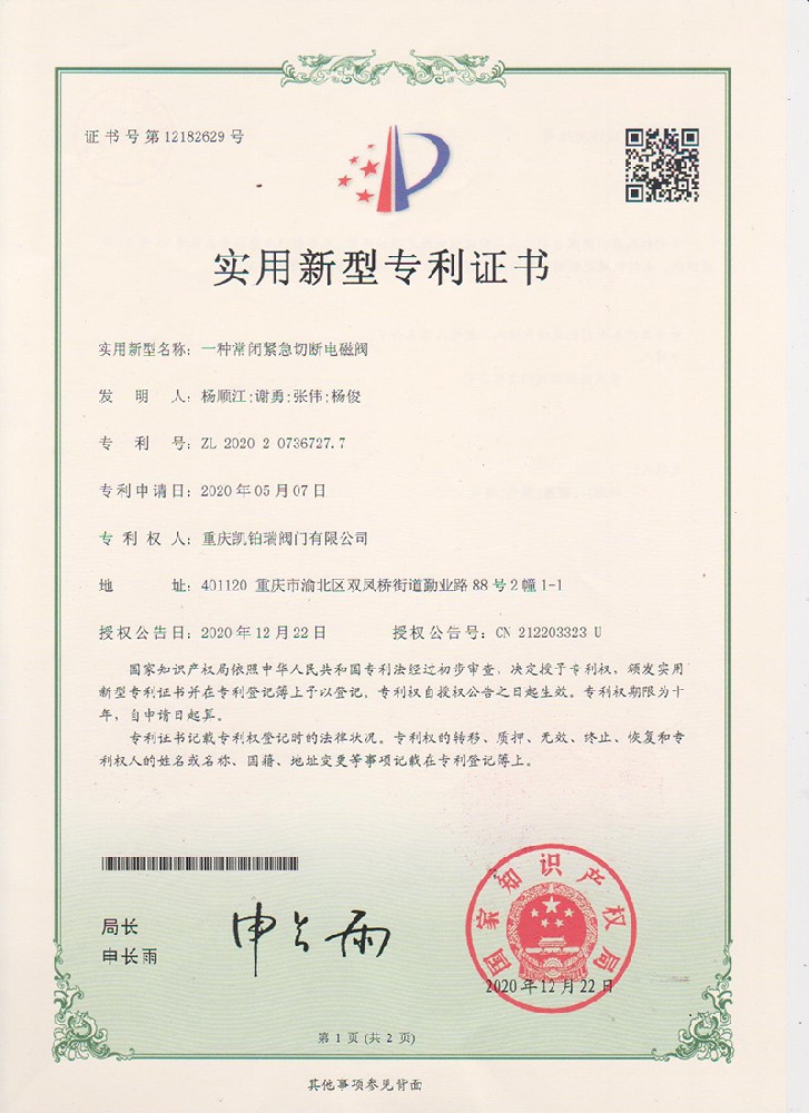 8-實用新型專利——一種常閉緊急切斷電磁閥副本.jpg